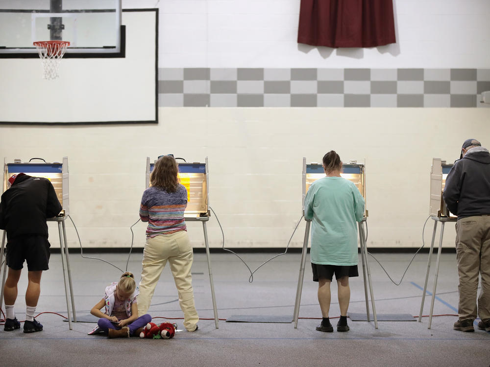 Voters in Kirkwood, Mo., cast ballots on Nov. 6, 2018 that helped decide the balance of power in Congress. Next week they'll get the chance to decide whether to expand Medicaid in their state. The measure could extend health coverage to more than 230,000 more Missourians.