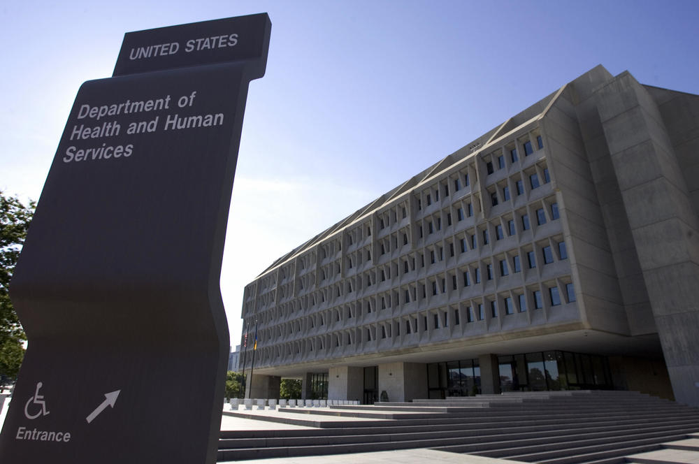 The U.S. Department of Health and Human Services building is shown in Washington, D.C. on July 21, 2007.