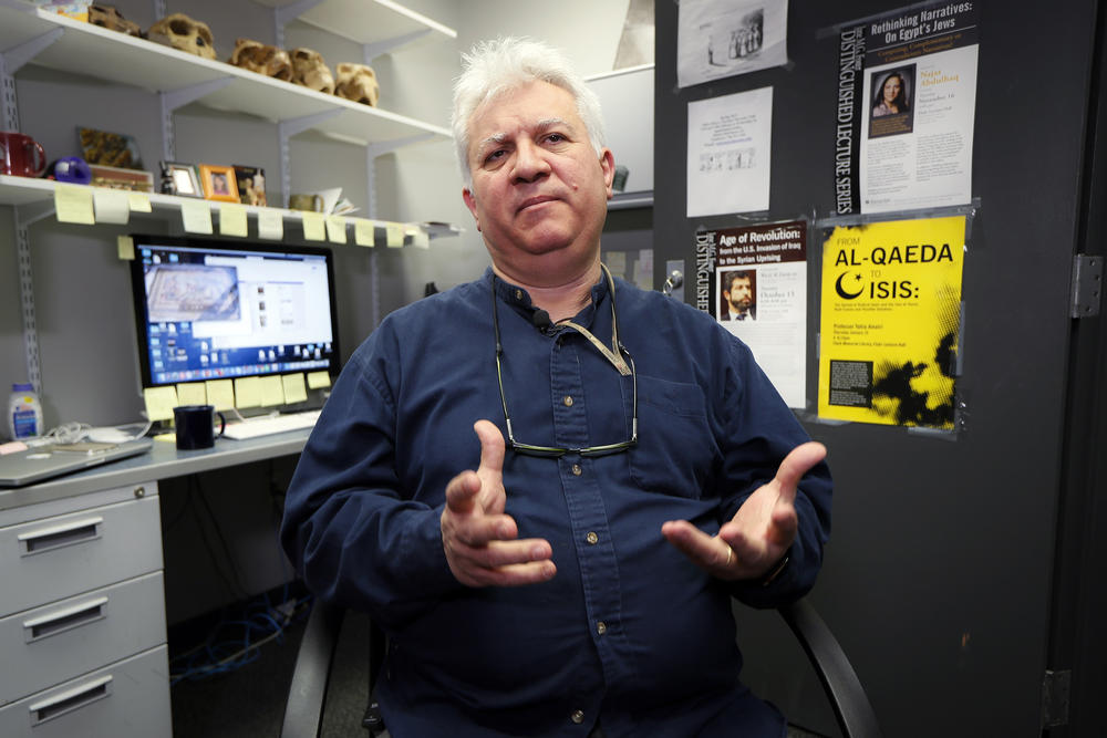 Amr al-Azm, a professor at Shawnee State University and co-director of the ATHAR research project, one of the groups consulted by Facebook to devise a policy banning the sale of looted antiquities.