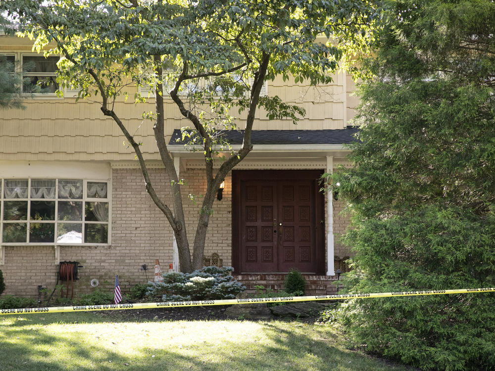 A gunman posing as a delivery person shot and killed Salas' 20-year-old son and wounded her husband last month at their New Jersey home before fleeing, according to judiciary officials.
