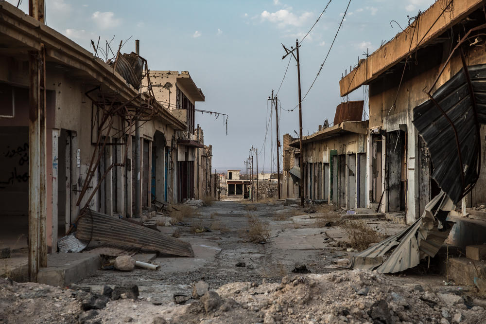 Parts of the city of Sinjar in northern Iraq were still not rebuilt in 2019, years after the U.S.-backed fighting by Iraqi and Kurdish forces to oust ISIS.