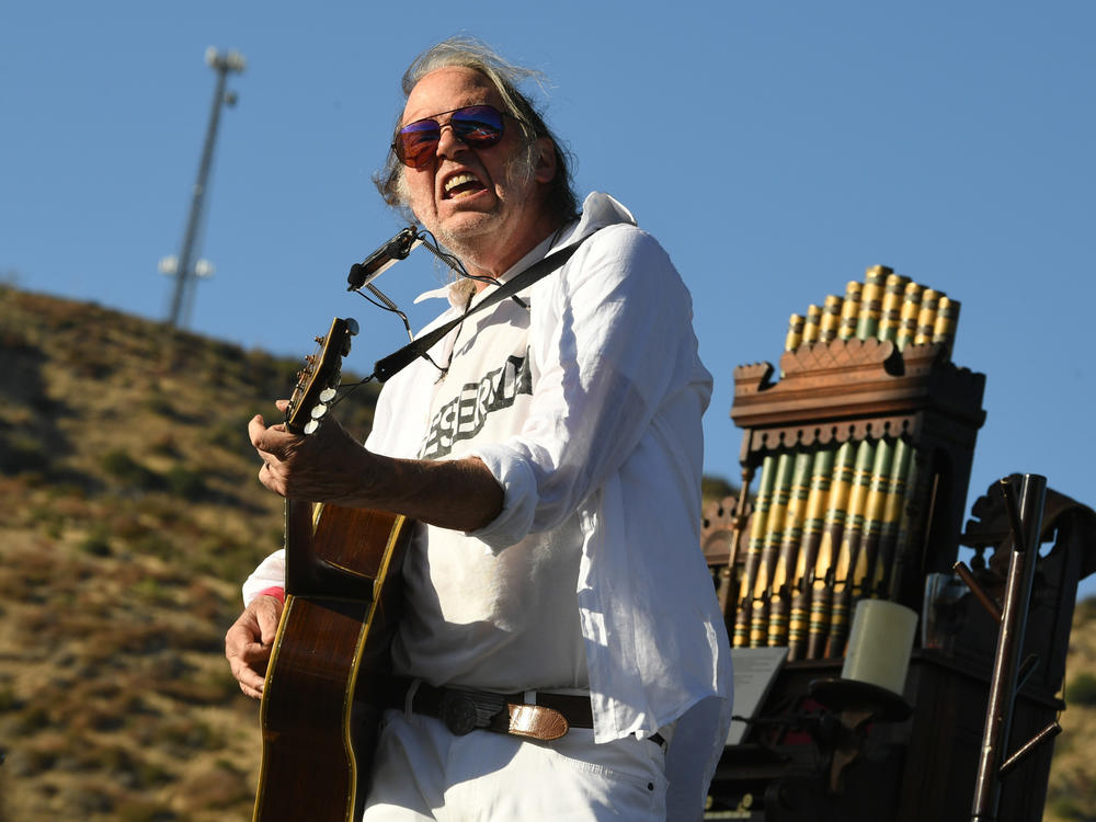 Neil Young was among a number of artists who objected to Donald Trump using their songs during the 2016 campaign.