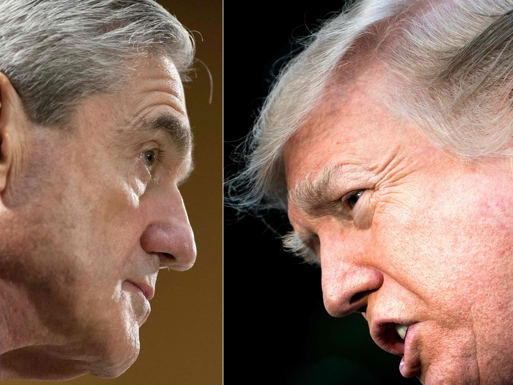 Robert Mueller (left) 