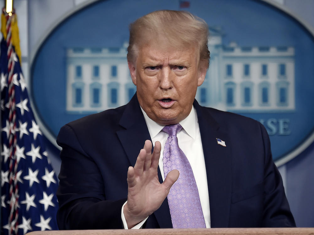 Facebook said the president's claims violated its coronavirus misinformation policy, in a rare departure from the social network's largely hands-off approach to politicians.