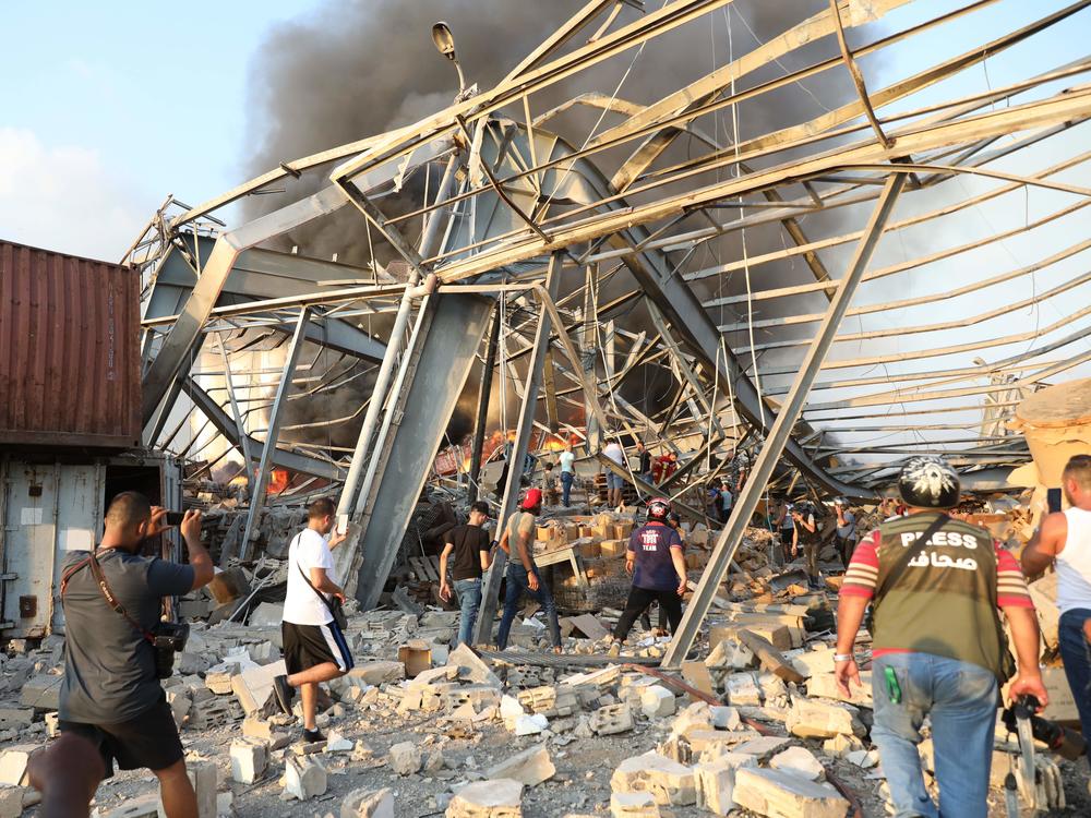 The investigation into the massive explosion at Beirut's port is looking at the warehouse that had held 2,750 tons of ammonium nitrate.