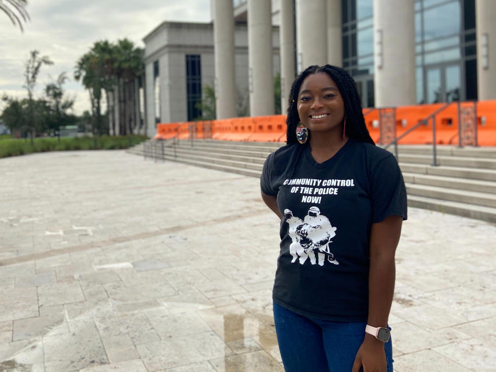 U.S. history teacher Monique Sampson recently decided to vote for Joe Biden. She still doesn't like many of Biden's policies, and she's not thrilled he's the presumptive Democratic nominee. But a summer of chaos has made her reassess her politics.