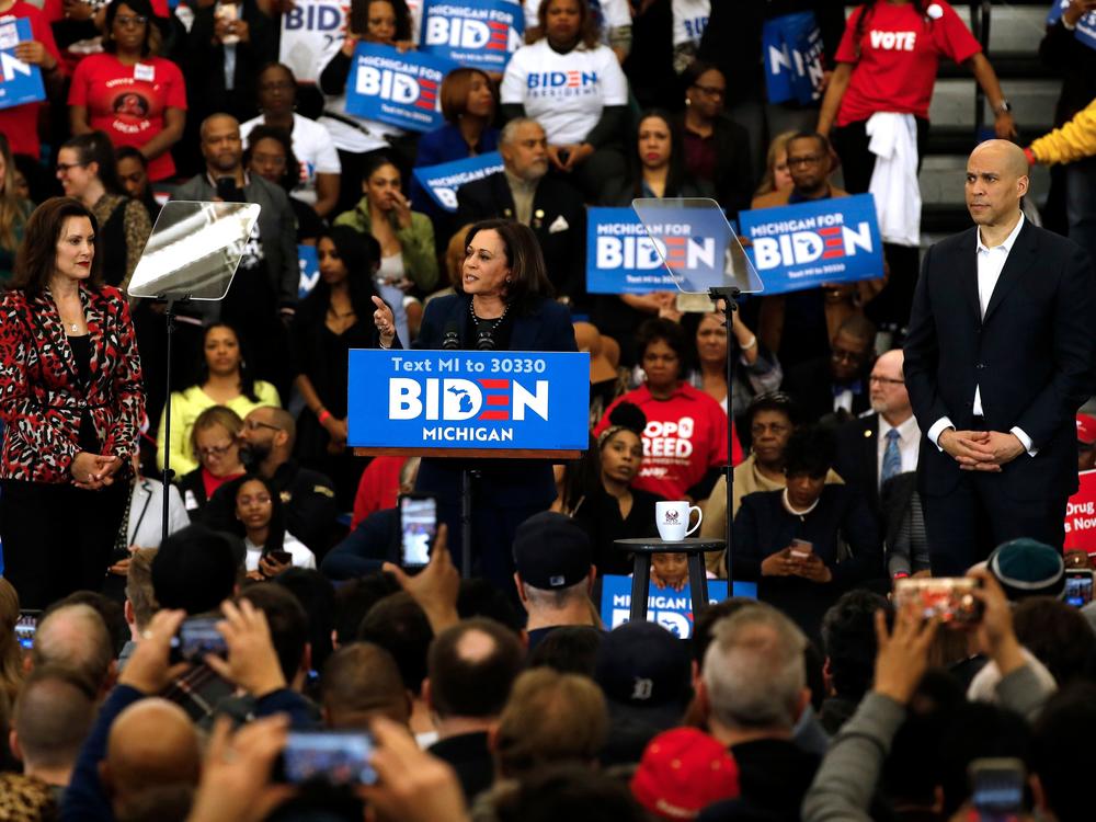 Harris endorsed Joe Biden in March.