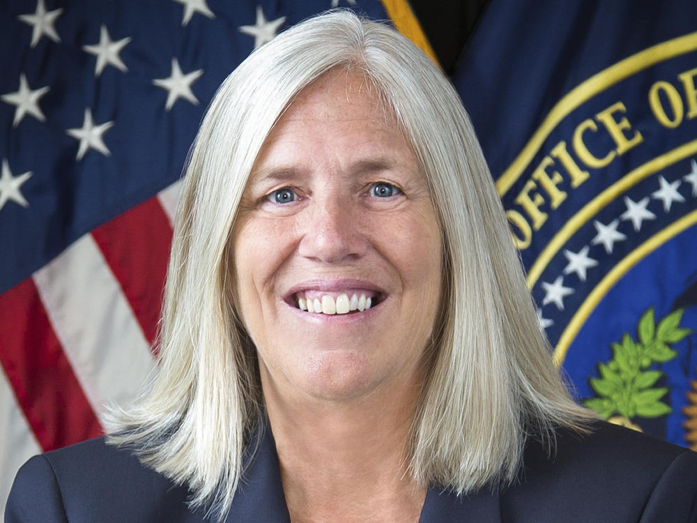 Sue Gordon in 2017 as deputy national intelligence director.