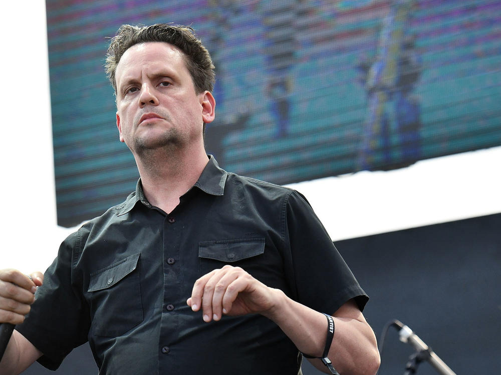 Mark Kozelek, performing as  Sun Kil Moon on Sept. 30, 2018 in Long Beach, Calif.