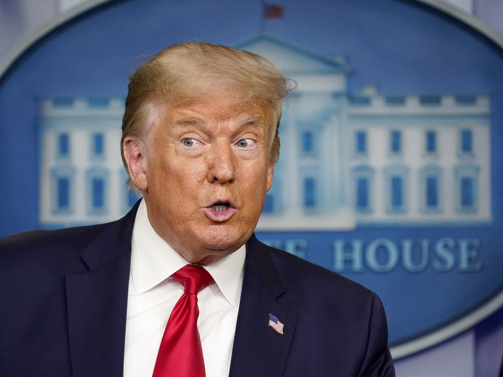President Trump's amplification of a false 