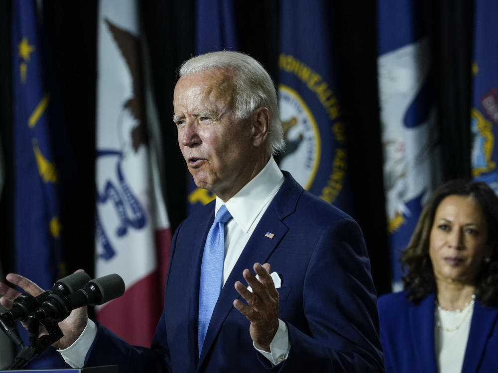 Democratic presidential candidate former Vice President Joe Biden and his running mate Sen. Kamala Harris will take the helm of their party at the virtual convention, with a challenge to offer voters a vision of the future.