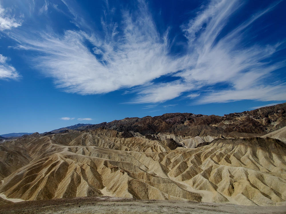 A monitoring station at Death Valley National Park measured a temperature of 130 degrees Sunday — likely a record for August in the park, the National Weather Service says.