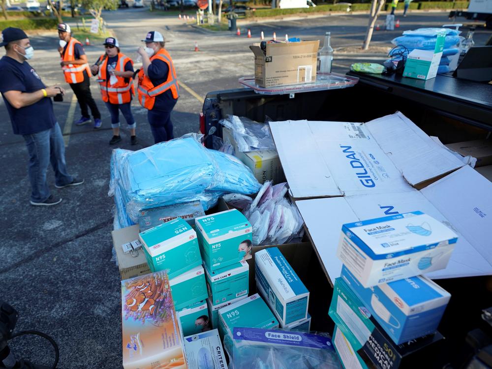Some workers and employers across the country continue to face personal protective equipment shortages. Masks, gloves, gowns, thermometers and other equipment are scarce.