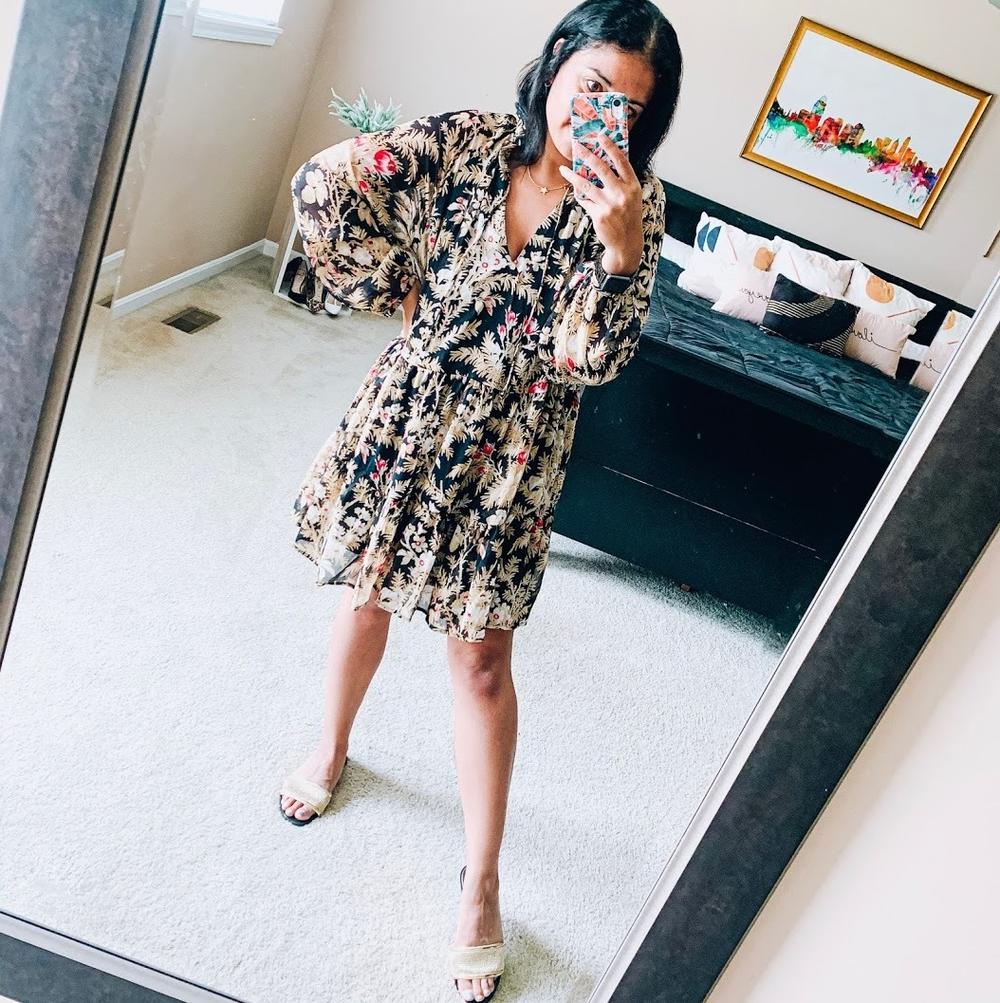 Preeti Chaulk has worked from home for many years but says she's never owned more house dresses than now. 