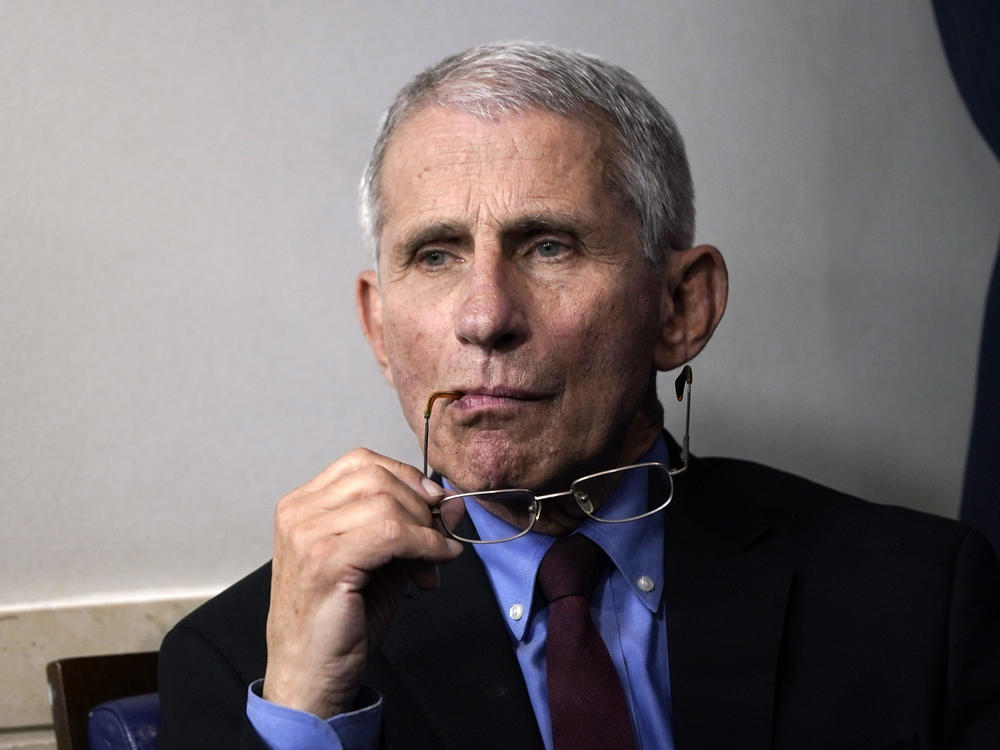 Dr. Anthony Fauci is resting at home after undergoing surgery Thursday to remove a polyp on his vocal cord, according to the National Institute of Allergy and Infectious Diseases.