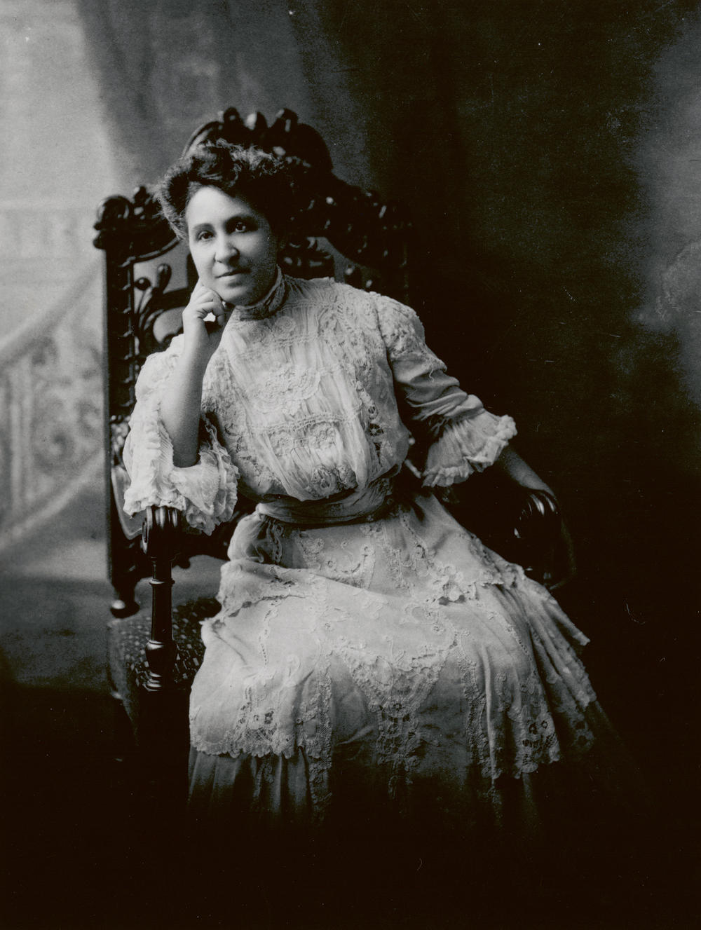 African American suffragist and activist Mary Church Terrell.