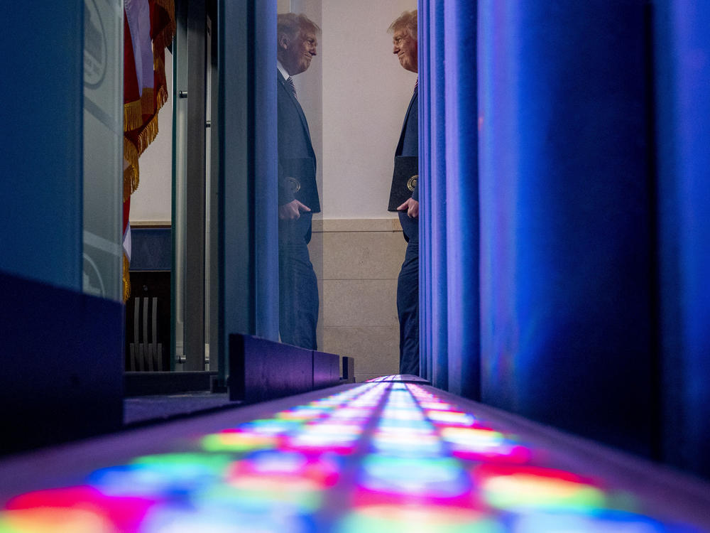President Trump's tune on coronavirus progress and lockdown success changes depending on which state he is in and which governor he is talking about.