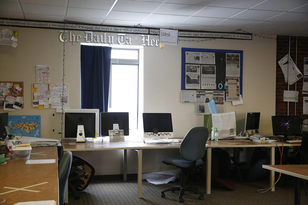 The national headlines about UNC may be receding, but the journalists at <em>The Daily Tar Heel</em> still have a big story to cover.