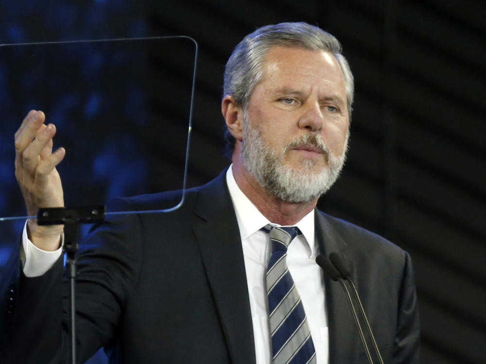 Jerry Falwell Jr. has told NPR that he has accomplished all he had hoped to do at Liberty University.