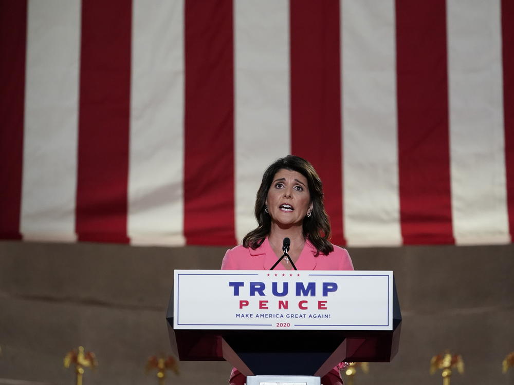 Nikki Haley, the former U.S. ambassador to the United Nations, said the Democratic ticket's vision for the United States was one of socialism.