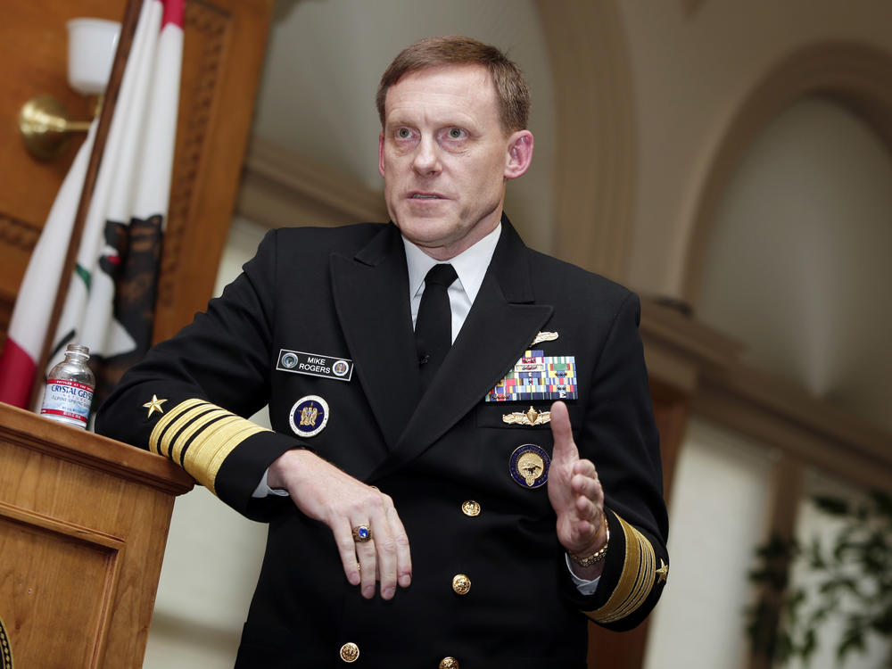 The former director of the National Security Agency, Adm. Mike Rogers, tells NPR that in the run-up to the 2016 election he wishes 