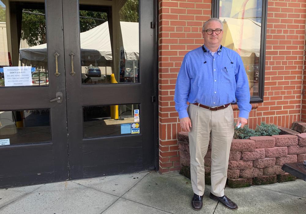 Dan Barry is a Union County resident and longtime Republican official. He thinks the staunch Republican exurb outside Charlotte will hold on to its overwhelming support for Trump.