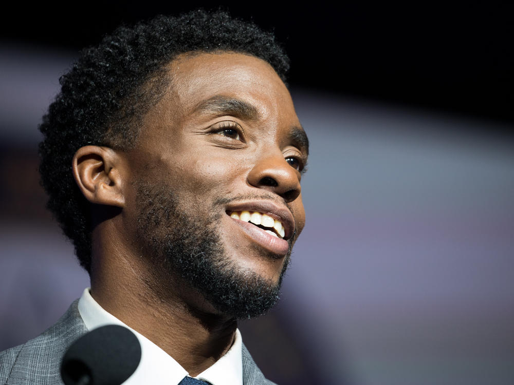 In his role as superhero Black Panther, Chadwick Boseman became the face of the Marvel Cinematic Universe's first film headlined by a Black actor.