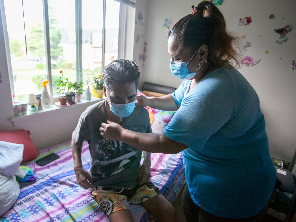José spent three months in the hospital being treated for COVID-19. 