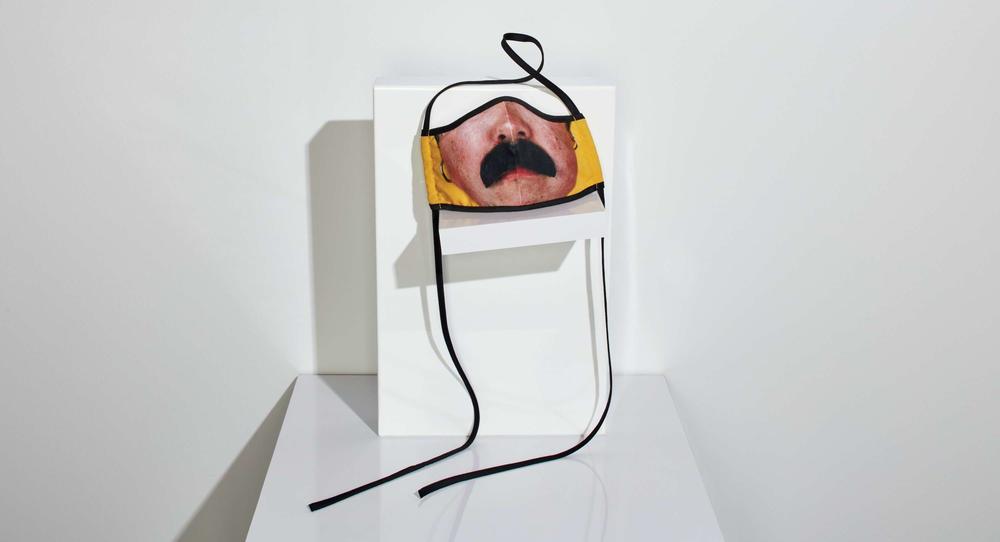Photographer Catherine Opie made this mask for Los Angeles Museum of Contemporary Art. 