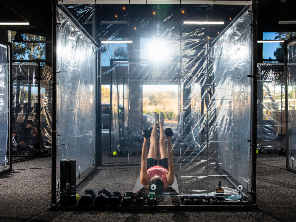 Gyms are reopening with fewer people and more protocols, and they want to rehabilitate their pandemic-battered image. Although there's not much evidence, they say the science is on their side.