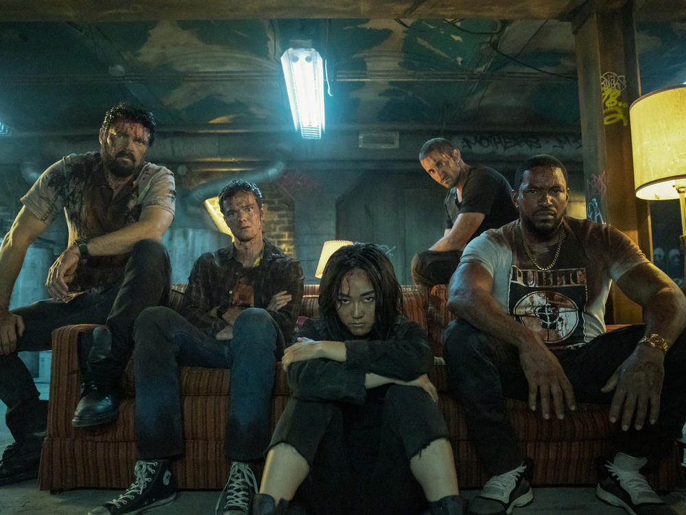 The second season of Amazon Prime's <em>The Boys</em> comes out on Friday. Karl Urban plays Butcher (from left), and his 