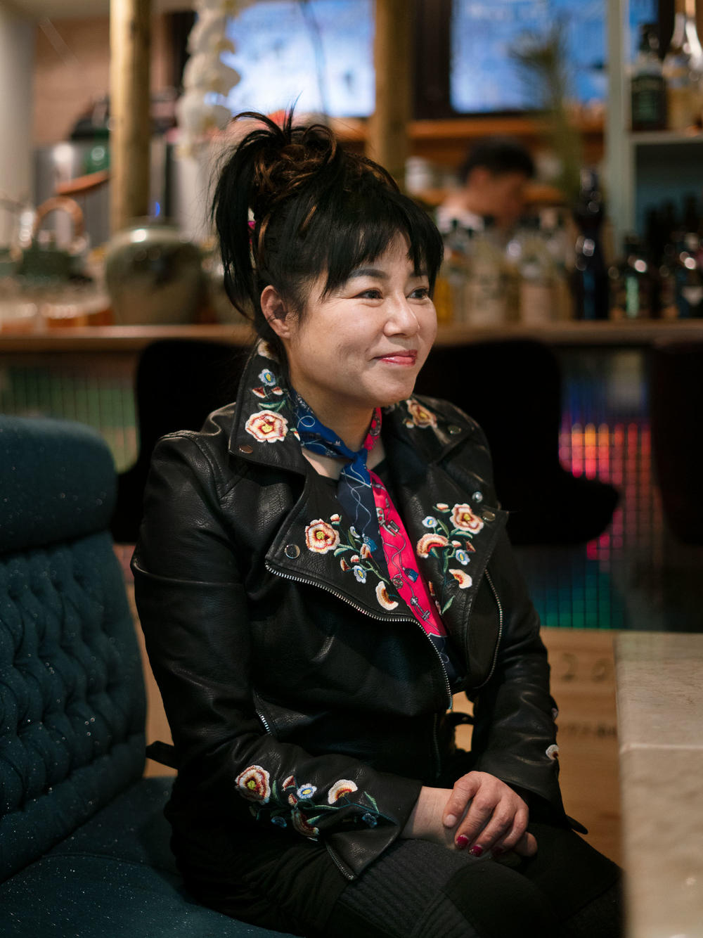 Minza Lee, 63, opened Cosmos Karaoke to bring 