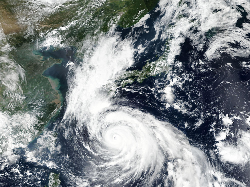 Typhoon Haishen is poised to make landfall in southwestern Japan Sunday, bringing with it heavy rains and lashing winds. Forecasters predict it will then head toward the Korean peninsula.