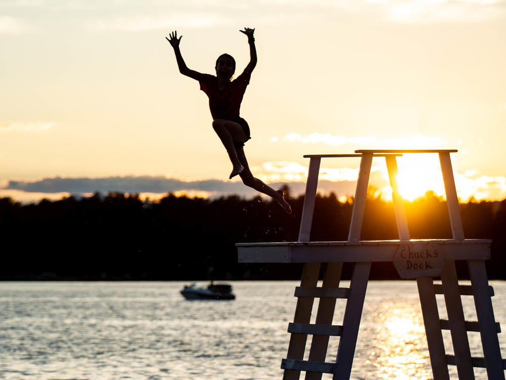 Camp Robin Hood in Freedom, N.H., was one of the few around the country to offer a summer sleepover camp. This fall, it's offering a program where students can live and attend classes remotely.