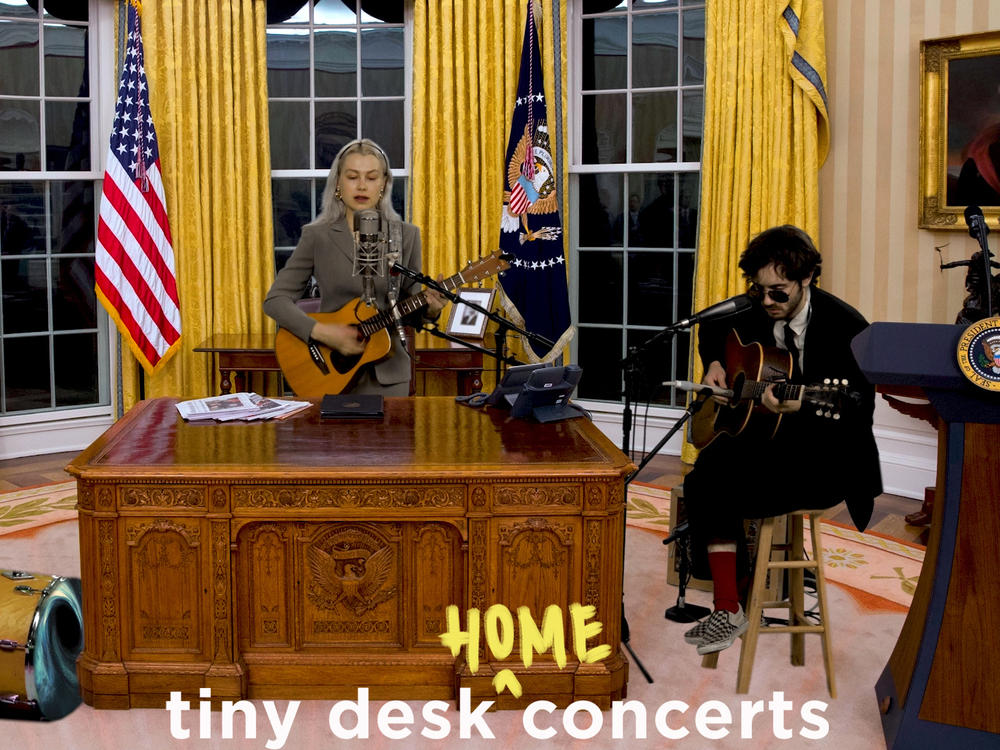 Phoebe Bridgers plays a Tiny Desk (home) concert.