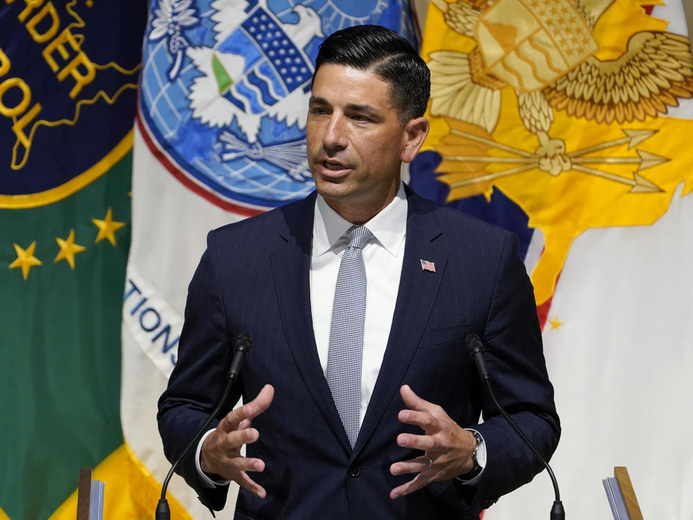 The whistleblower says Chad Wolf, the acting secretary of the Department of Homeland Security, twice told him to withhold reporting on Russian threats to the election.