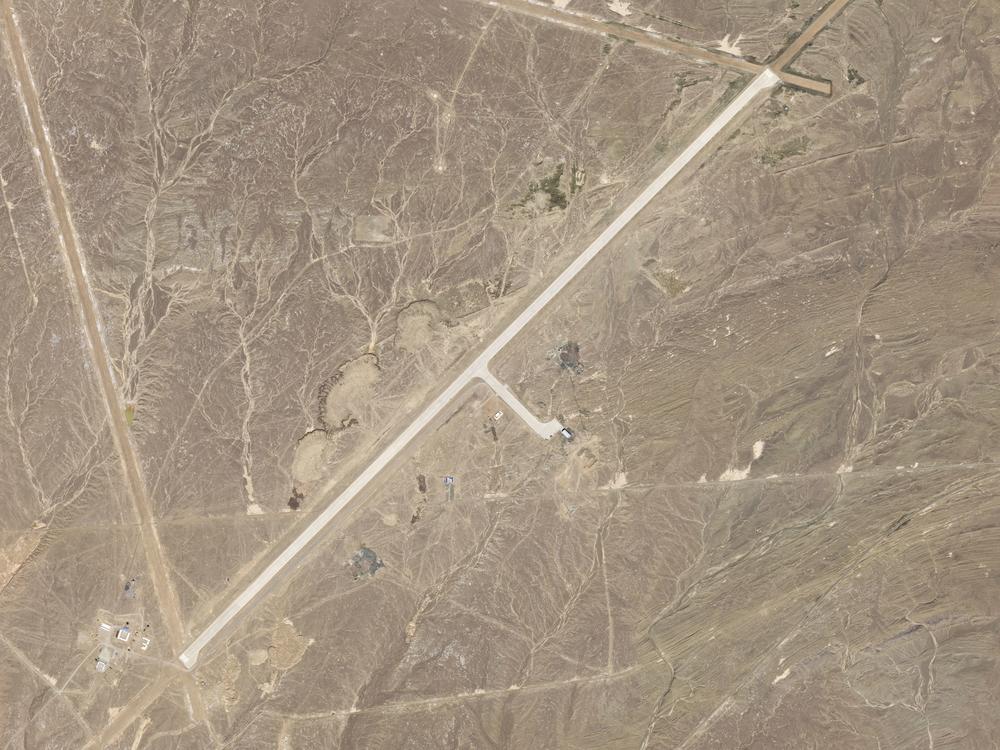 China may have landed a new space plane on Sept. 6 at this secretive air base, located in China in the desert near an old nuclear testing ground.