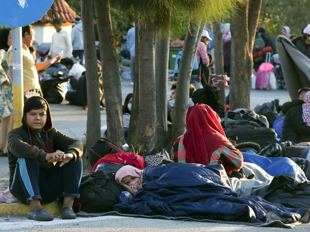 A massive fire this week ravaged a refugee camp on the Greek island of Lesbos, leaving more than 12,000 asylum-seekers homeless.