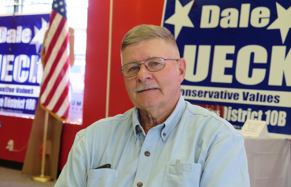 Republican state Rep. Dale Lueck represents Aitkin and the surrounding area in rural Minnesota.