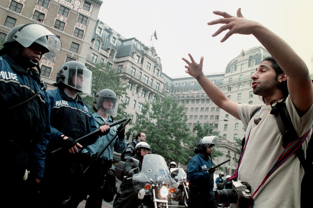 During a 2002 protest, police trapped a crowd in Pershing Park in Washington and started mass arrests. Protesters pleaded with police to let them leave. In 2015, a federal judge approved a settlement that laid out rules by which U.S. Park and D.C. police could engage mass demonstrations.