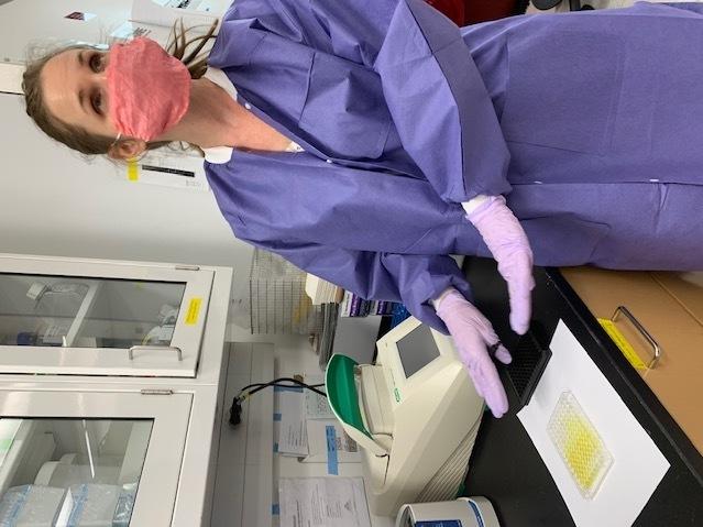 Agi Hajduczki is a research scientist at the Walter Reed Army Institute of Infectious Diseases. She is part of a team working on a COVID-19 vaccine.