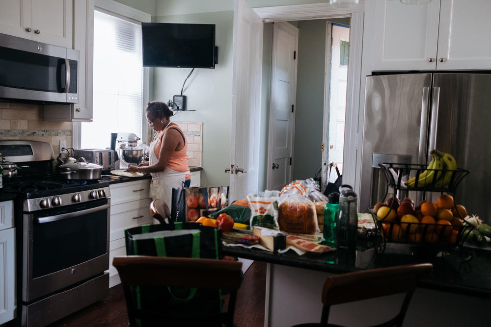Raymonde Elian is known among family and friends to be a great cook. The kitchen counter is filled with everything she needs to make dinner. The goal of documenting my mother was to capture all the things I knew I'd miss if she were suddenly gone.