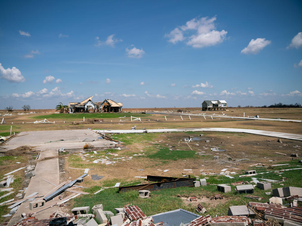 A new report finds FEMA is not effectively allocating money for homes that repeatedly flood. More than 100 homes in Cameron Parish, La., have flooded multiple times according to FEMA data.