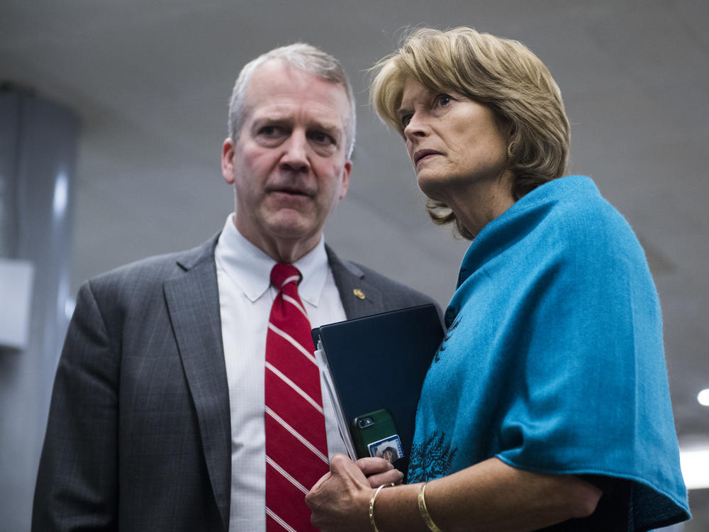 Sens. Dan Sullivan (left) and Lisa Murkowski, both Republicans from Alaska, have joined Sen. Brian Schatz, a Democrat from Hawaii, in introducing a bipartisan bill that would extend reporting deadlines for 2020 census results.