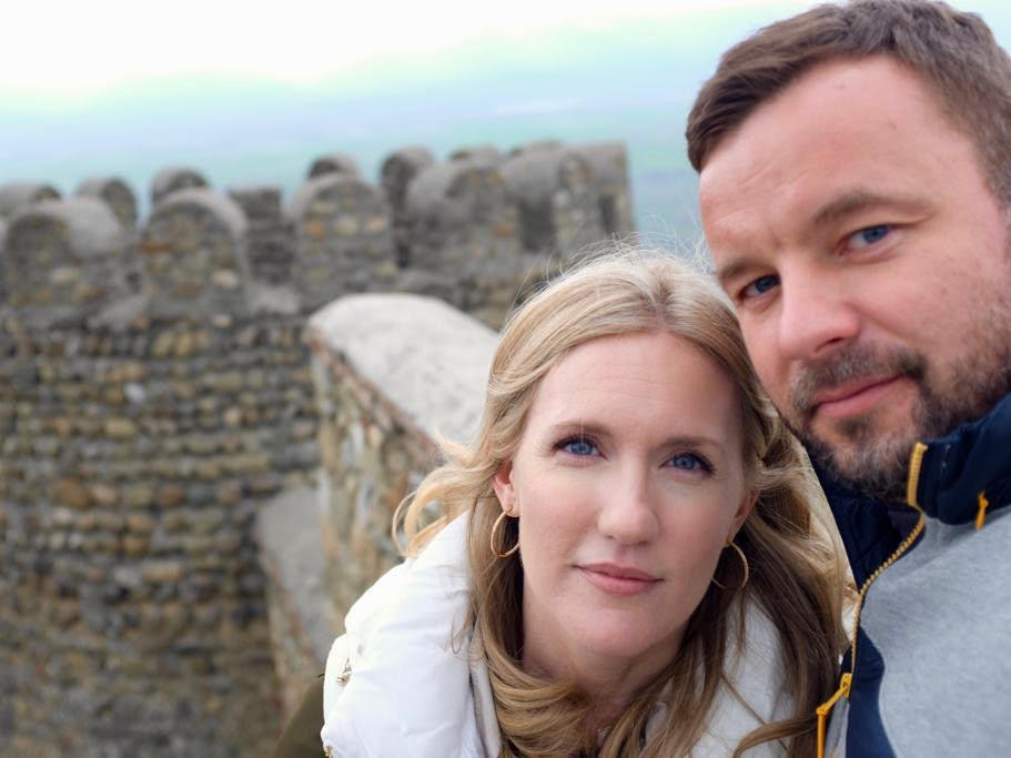 U.S. diplomat Heather Shkliarov, shown here with husband Vitali Shkliarov, has warned that his health is in 