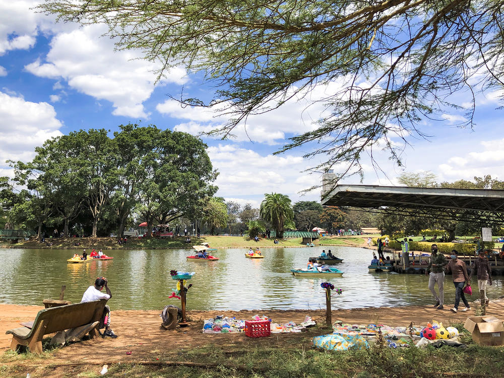 Last Sunday in the park in Nairobi, life was seemingly back to normal in the middle of a pandemic — which didn't appear to hit the country as hard as expected.