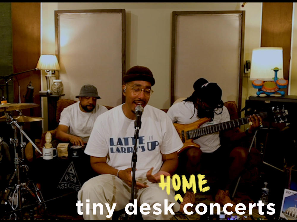 Oddisee plays a Tiny Desk (home) concert.