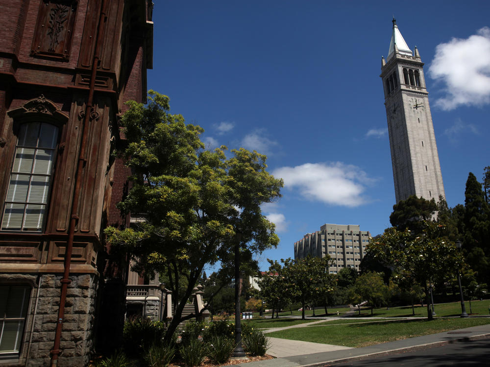 The UC Berkeley campus sits empty on July 22.The University of California admitted at least 64 students over more qualified applicants due to the students' connections to university staff or donors, according to a California state audit released Tuesday.