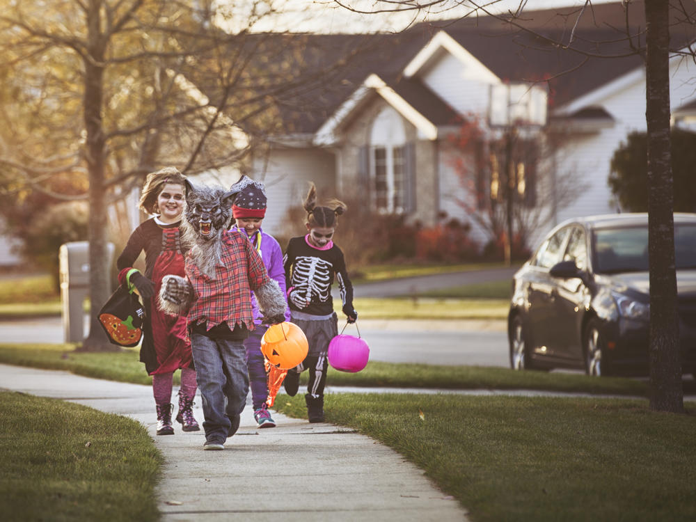 Halloween is one more thing being upended by the pandemic. Federal guidelines advise against traditional trick or treating, but parents across the country are trying to make the holiday special for their children anyway.