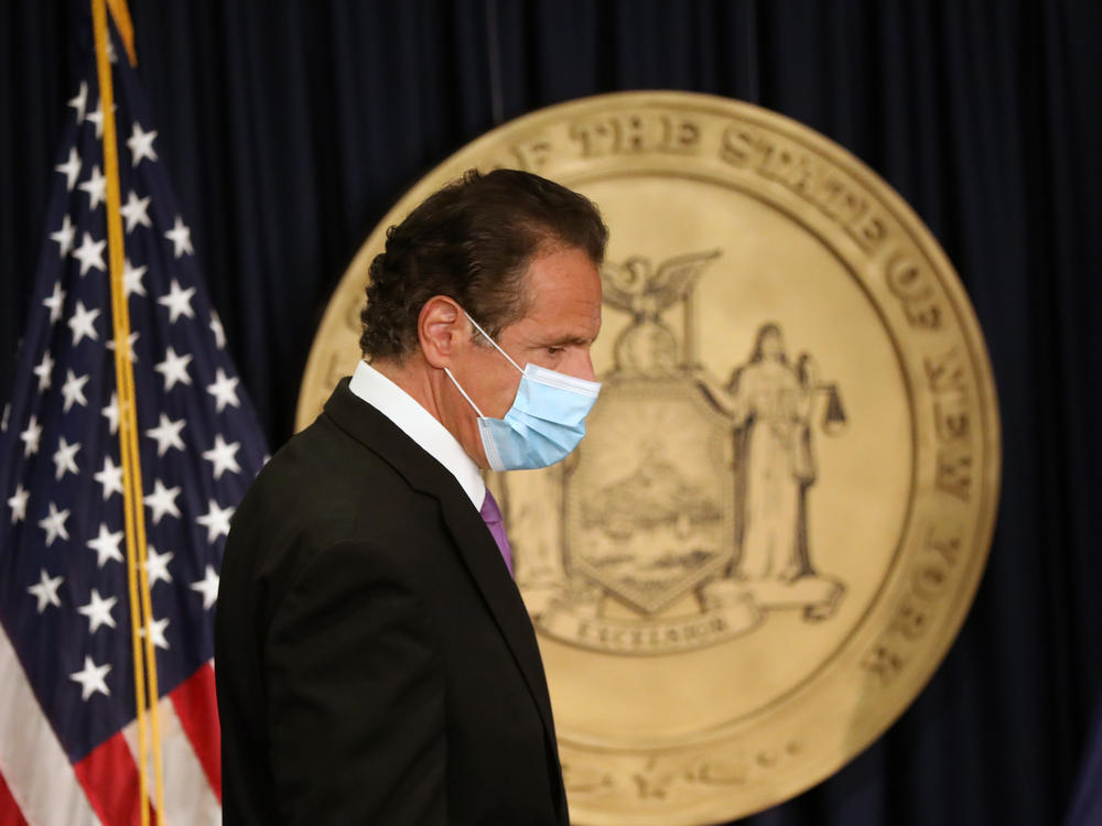 New York Gov. Andrew Cuomo, pictured at a news conference earlier this month, said Thursday that 